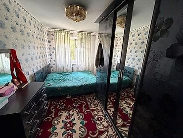 35: 3 комнаты, 58 м², Кок-Жар мкр Индивидуалка, 3 этаж, Косметический ремонт — 3