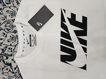 pro force: Мужская футболка, M, Nike, Новый, цвет - Белый, Бесплатная доставка — 2