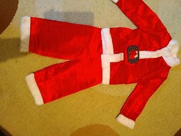 Новый костюм Санта Клауса. Костюм подойдёт на- 2или 3 годика