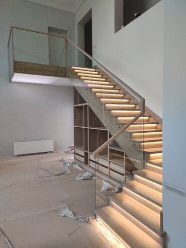 Лестницы и комплектующие на заказ: Много лет занимаюсь монтажом лестницами. Делаю стеклянные, кованные и — 1