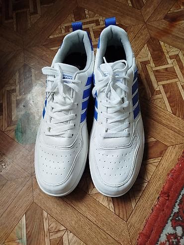 белый туфли: Мужские кроссовки, 50, 51, Adidas, Новый, цвет - Белый, Самовывоз — 1