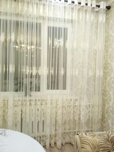 ковер дорожка бу: Тюль 10 м, высота 2.8 м — 2