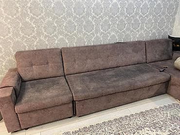 Напольные покрытия: Угловой диван, Раскладной — 1