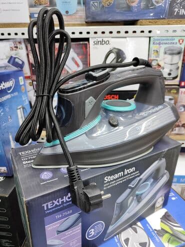 терморегулятор для промышленного утюга: Утюг Простой, Керамический, Регулировка подачи пара, Система защиты от накипи — 7