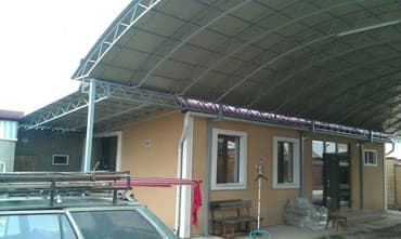 каркасный дом цена за м2: Навесы. Поликарбонат. Профнастил. Металлочерепица. От 2900 за метр — 9