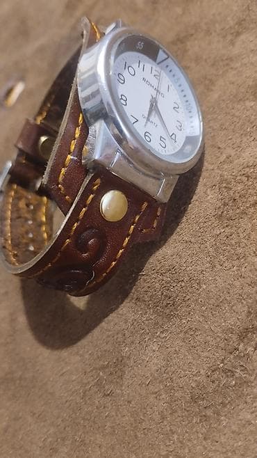 lark m2: Наручные кварцевые часы с кожаными ремнями ручной работы — 4