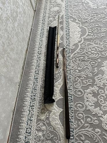 билярдный кий: Бильярдный кий разборный с чехлом - Классический двухсоставной кий — 2