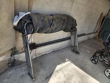 подставка для ткани: Навес, Другая форма, Металл, Другой материал, Б/у — 3