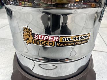 обжим кабеля: Промышленный пылесос Super Ingco 30L/1400W - Мощность: 1400 Вт — — 2