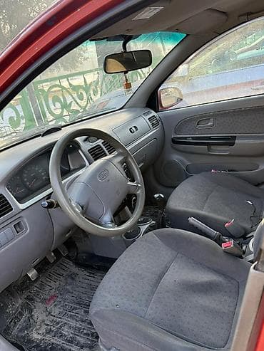 chevrolet niva: Kia Rio: 2003 г., 1.5 л, Механика, Бензин, Седан — 10