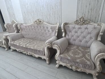 Классический мягкий гарнитур Фараон Состав: - Трёхместный диван с