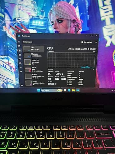 поко икс 5 про: Ноутбук Acer Игровой, Intel Core i5, ОЗУ, RAM: 16 ГБ, Acer Nitro — 6