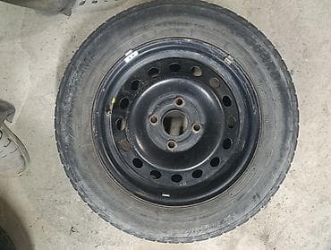 Колеса в сборе 195 / 65 / R 15, Б/у, 1 шт, Легковые, Железные, отверстий - 4 at lalafo.kg Колеса в сборе 195 / 65 / R 15, Б/у, 1 шт, Легковые, Железные, отверстий - 4