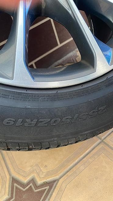 Дөңгөлөктөр монтажда 225 / 50 / R 19, Колдонулган, Комплект, Жеңил унаалар, Куйма, тешиктери - 5 — 3
