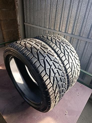 зимние шины 215 55 17: Продаю в идеальном состоянии зимние шины.2 шт — 1