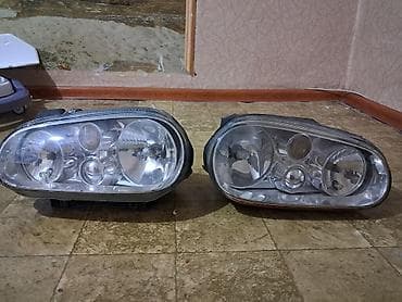 венто фара: Комплект передних фар Volkswagen Б/у, Оригинал — 1