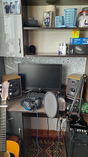 🎙️ Продаётся готовая домашняя студия звукозаписи + акустическая гитара