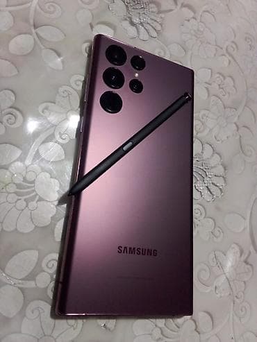 psp iso: Samsung Galaxy S22 Ultra, Б/у, 256 ГБ, цвет - Фиолетовый, 1 SIM — 4