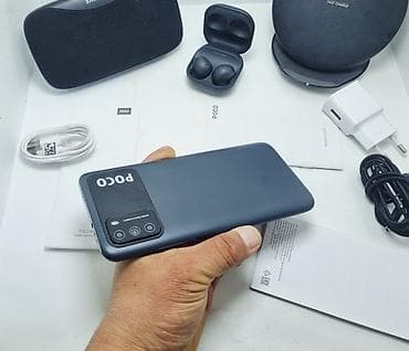 ps 3: Poco M3, Б/у, 256 ГБ, цвет - Черный, 1 SIM, 2 SIM, eSIM — 2