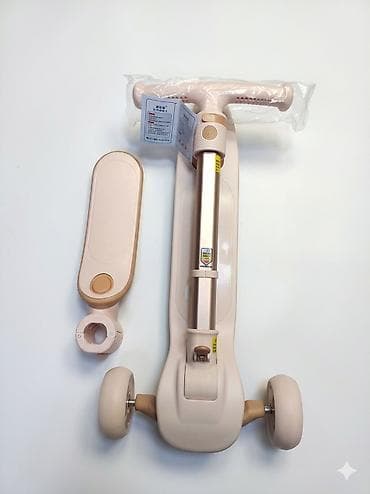 Детские самокаты: Детский самокат, Трёхколёсный, Новый — 4