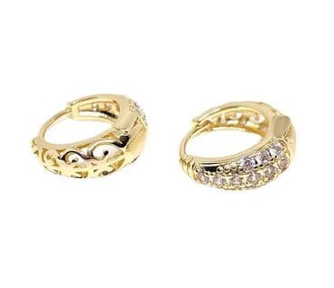 свадебные платья для покрытых: Серьги-кольца НС в классическом стиле – элегантное украшение, которое — 2