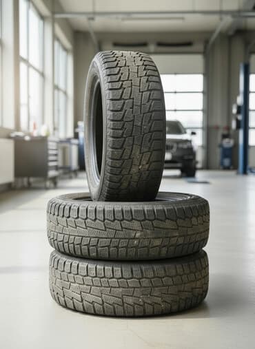 шины 2356516c: Шины 185 / 65 / R 15, Зима, Б/у, Комплект, Легковые — 1