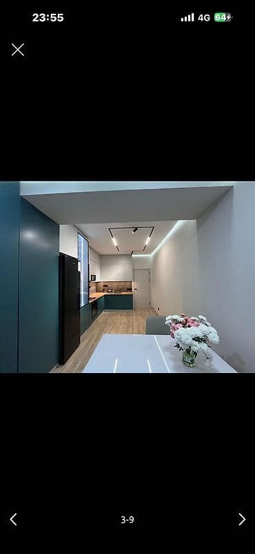 1 комната, 46 м², Асанбай мкр Элитка, 6 этаж, Дизайнерский ремонт — 8