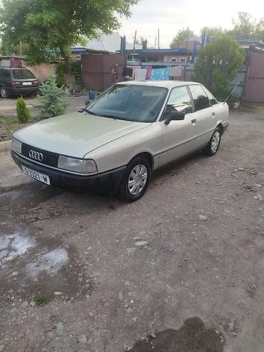 Audi: Audi 80: 1990 г., 1.6 л, Кол менен иштөөчү, Бензин, Седан — 1