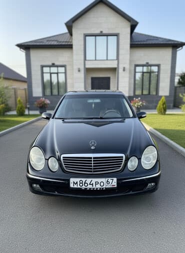 шины разноширокие: Mercedes-Benz E-Class: 2002 г., 2.6 л, Автомат, Бензин, Седан — 2