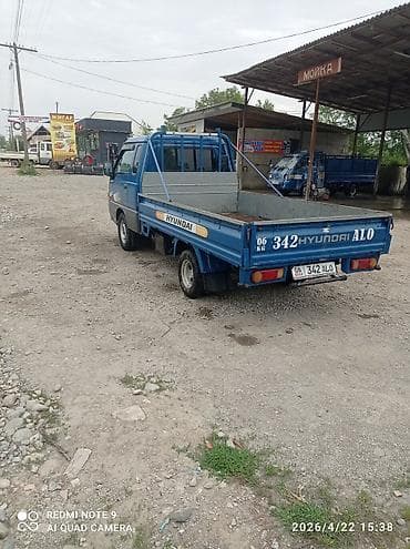 кочкор авто: Hyundai Porter: 2001 г., Кол менен иштөөчү, Дизель — 4