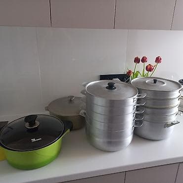 Посуда сатылат Состав: - Алюминиевая посуда: несколько