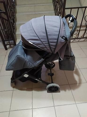 air max 97: Коляска, Другой бренд, цвет - Серебристый, Б/у, Самовывоз, Платная доставка — 3