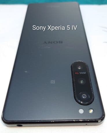 mini 4k: Sony Xperia 5 IV, Б/у, 128 ГБ, цвет - Черный, 2 SIM, eSIM — 9