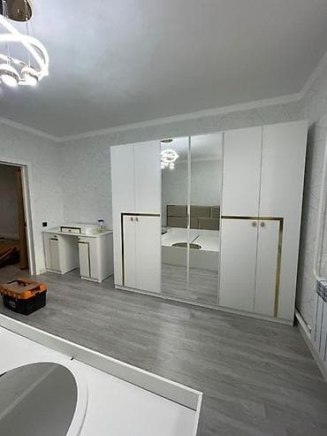 спальные гарнитуры готовые: Спальный гарнитур, Новый, Двуспальная кровать, Шкаф, Трюмо, Другая страна производитель, Бесплатная доставка, цвет - Белый — 6