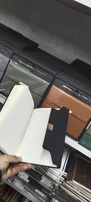 канцелярский набор руководителя: Подарочные наборы для записи и бизнеса - Комплект: стильная записная — 1