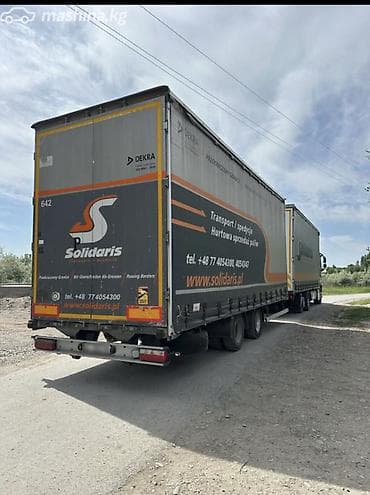 Транспорт: Тягач, Volvo, 2014 г., Тентованный — 4