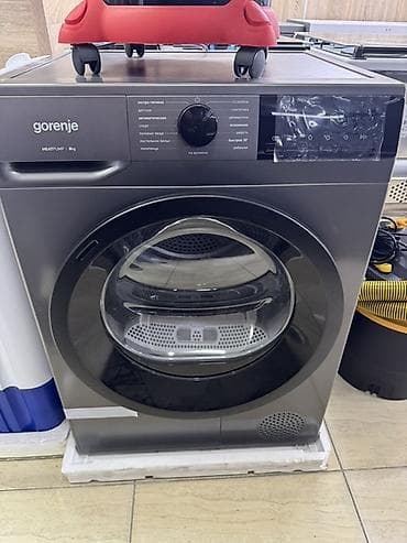 Сушильная машина Gorenje с тепловым насосом, загрузка 8 кг. Основные