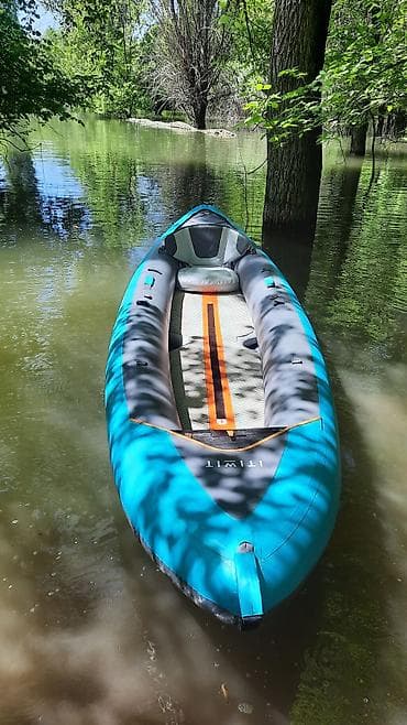 Аңчылык жана балык уулоо: Кайык, Калак менен, ПВХ, Колдонулган — 2