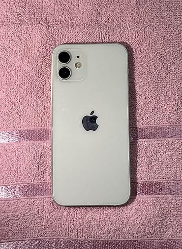iphon 12 pro: IPhone 12, Б/у, 256 ГБ, Белый, 80 % — 1