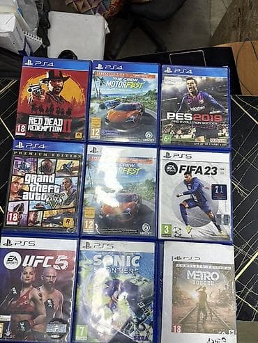 Коллекция дисков для PlayStation: - Red Dead Redemption 2 (18+)1500 - at lalafo.kg Коллекция дисков для PlayStation: - Red Dead Redemption 2 (18+)1500 -