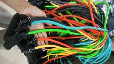 треккинговые: Резины с ручками в разных цветах для тренировок В наличии у нас есть — 1