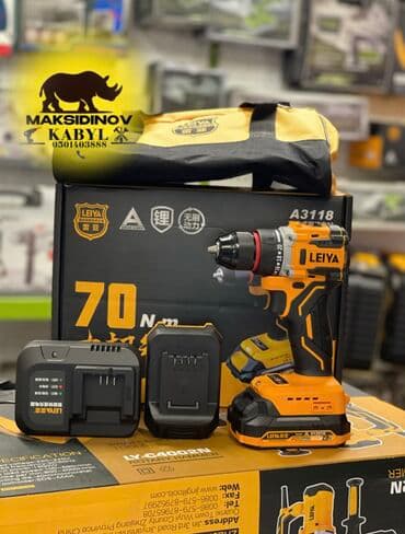 электро отвёртка: Шуруповерт бесщеточный оргинал100% LEIYA Артукул—А3118 💢ТОВАР — 2
