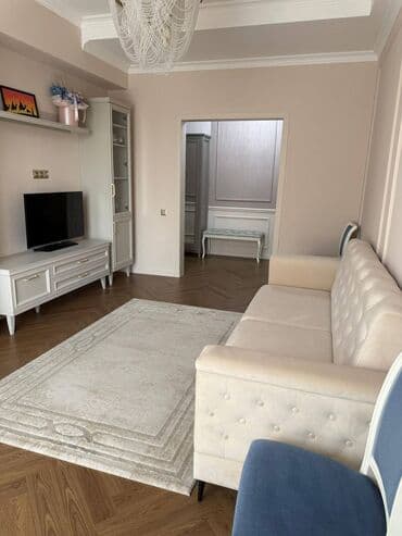 снять квартиру в кара балте: 2 комнаты, 62 м², Элитка, 3 этаж, Дизайнерский ремонт — 1