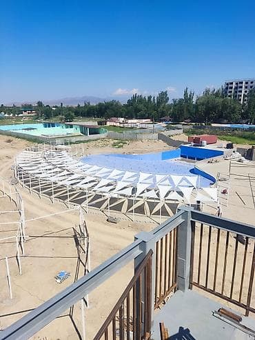 касилка сегментный: Навес, Двускатный, Металл, Другой материал, Установка — 2