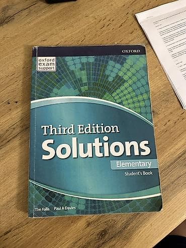 Solutions Third Edition Elementary — комплект для изучения английского
