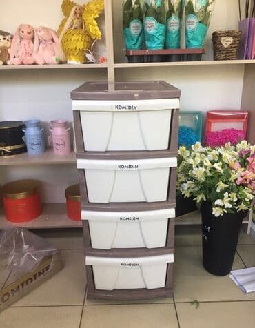 Шкафы: Комод комоды 
Пластиковые комоды
Бежевый, разноцветный — 2