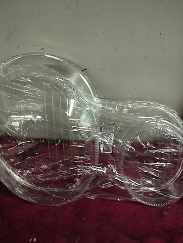 Глушители: Комплект передних фар Mercedes-Benz 2000 г., Новый, Аналог — 2