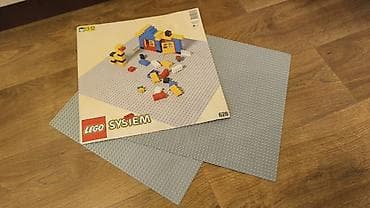chrysler eagle talon: Серые базовые пластины LEGO (оригинал). - Цвет: light gray. - Формат — 1