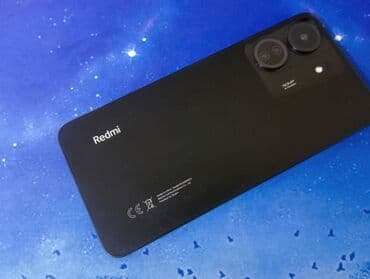 монитор ajvxi: Redmi, Redmi 13C, Новый, 128 ГБ, цвет - Черный, 2 SIM — 2