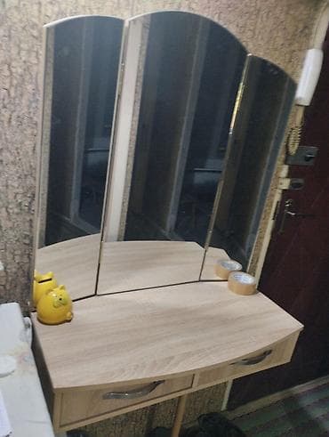 standing mirror: Туалетный столик, С зеркалом, ЛДСП — 1